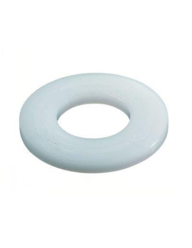 1 x Aluslevy Litteä luonnollinen nylon M18X36X3 M