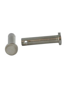 Sokka Litteä pää 8X34 Lävistetty 3 Ruostumaton teräs A4