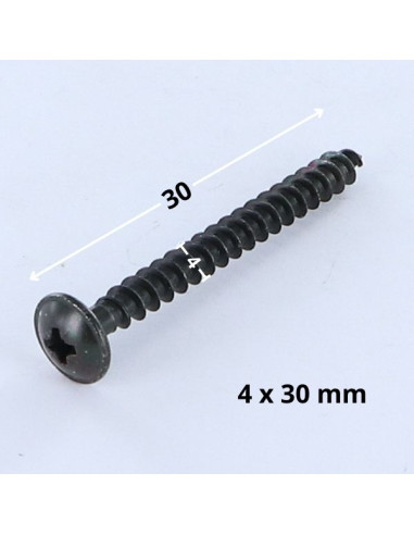 1 x Puuruuvi "Kupolipultti Pozi PZ10 4X30...