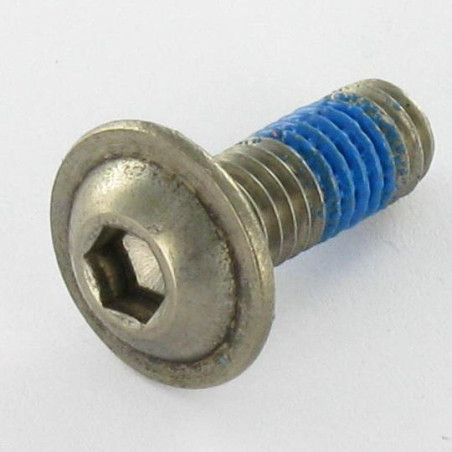 1 x Metalliruuvit BHC (Bombée Hexagonal creux / kupukantainen kuusiopää) Laippakanta M6X16 Avain 4 HC4 Ruostumaton