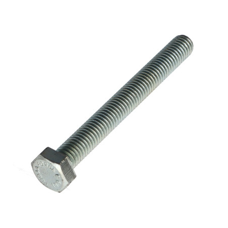 1 x Metalliruuvit Kuusiopää TH M10X80 Luokka 10.9 Sinkitty teräs