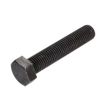 1 x Metalliruuvit Kuusiopää TH M18X80 Luokka 10.9 Raakateräs