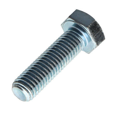 1 x Metalliruuvit Kuusiopää TH M8X35 Luokka 10.9 Sinkitty teräs