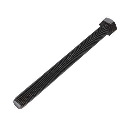 1 x Metalliruuvit Kuusiopää TH M16X160 Kierteytetty kohteessa 60 Luokka 10.9 Raakateräs