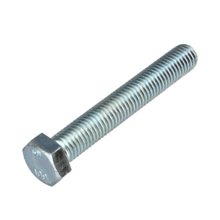 1 x Metalliruuvit Kuusiopää TH M12X80 Luokka 10.9 Sinkitty teräs