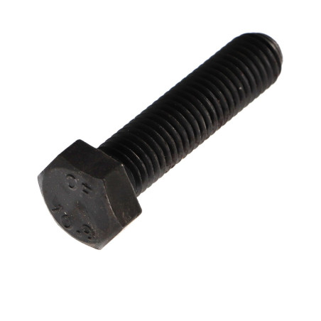 1 x Metalliruuvit Kuusiopää TH M12x45 Luokka 10.9 Raakateräs