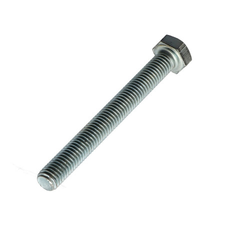 1 x Metalliruuvit Kuusiopää TH M8X80 Luokka 10.9 Sinkitty teräs