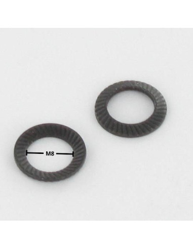 1 x Aluslevy SCHNORR M8 Raakateräs Tyyppi S 420400