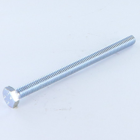 1 x Metalliruuvit Kuusiopää TH M10X60 Luokka 8.8 Sinkitty teräs