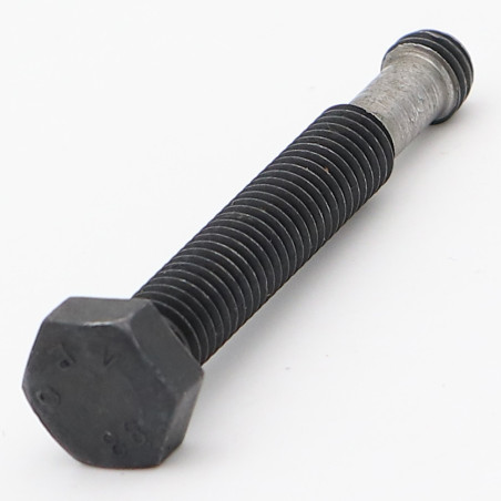 1 x Metalliruuvit Kuusiopää TH M8X55 Luokka 8.8 to Ura Musta sinkitty teräs