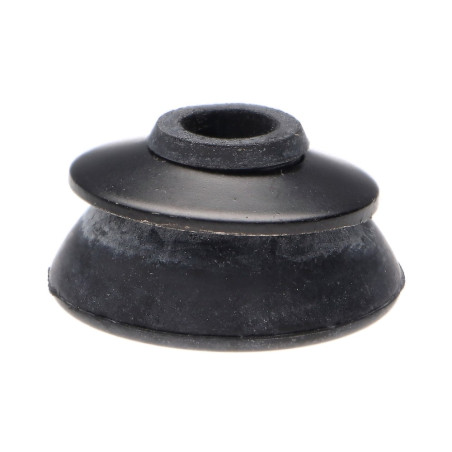 1 x Tiivistealuslevy EPDM-neopreenitiivisteellä Ruostumaton teräs A4 LAQ RAL 9005 pikimusta +EPDM-muovi KIIVETÄ