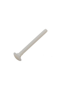 Pyöreäkantaiset Neliökaulapultit M5X25 luonnollinen nylon