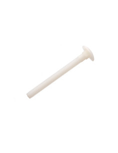 Pyöreäkantaiset Neliökaulapultit M5X25 luonnollinen nylon 2