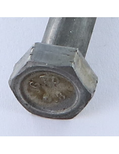 "Pultin runko Kuusiopää TH M8X60 Luokka 6.8 Raakateräs 2