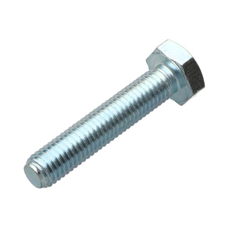 1 x Metalliruuvit Kuusiopää TH M10X50 Luokka 8.8 Sinkitty teräs