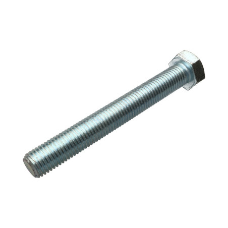 1 x Metalliruuvit Kuusiopää TH M24X180 Luokka 8.8 Sinkitty teräs