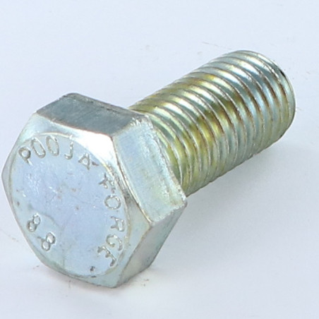 1 x Metalliruuvit Kuusiopää TH M12x35 Luokka 8.8 Sinkitty teräs