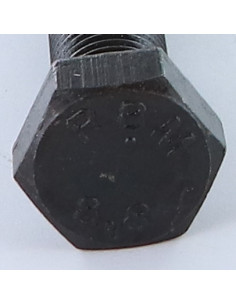 Metalliruuvit Kuusiopää TH M16X60 Luokka 8.8 Raakateräs 2