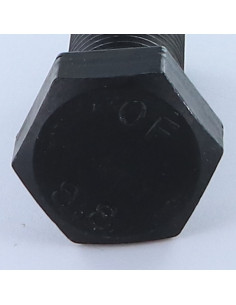 Metalliruuvit Kuusiopää TH M27X60 Luokka 8.8 Raakateräs 2
