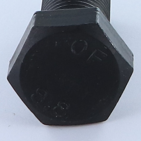 1 x Metalliruuvit Kuusiopää TH M27X60 Luokka 8.8 Raakateräs
