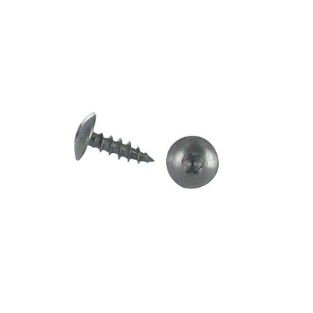 1 x Ruuvi Sarana 6X20 Kokonaan kierteytetty TORX T30 Ruostumaton teräs A2 Musta
