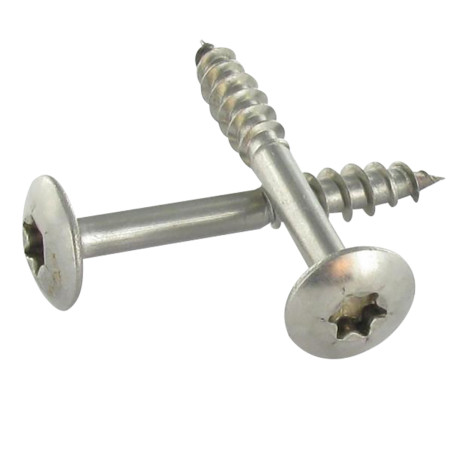 1 x Ruuvi Sarana 7x50 Kierteytetty kohteessa 38 TORX T30 Ruostumaton teräs A2
