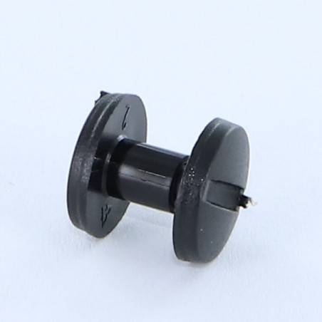 1 x Kasausruuvi M6X15 Halkaisija Putki 8 vit nylon 2 kpl Uros naaras