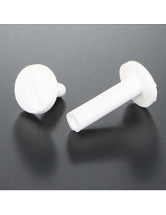 Kasausruuvi M6X45 Halkaisija Putki 8 vit nylon 2 kpl Uros...