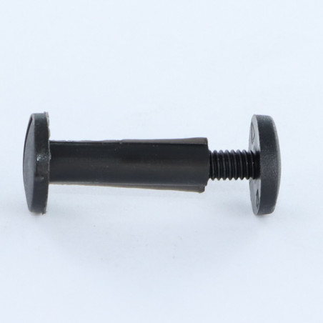 1 x Kasausruuvi M4X30 Halkaisija Putki 5 svart nylon 2 kpl Uros naaras