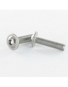 Metalliruuvit BHC (Bombée Hexagonal creux / kupukantainen...