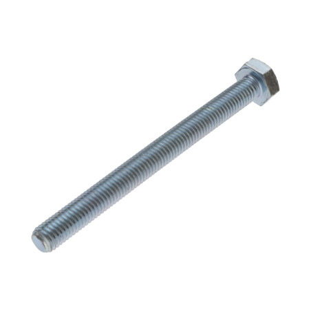 1 x Metalliruuvit Kuusiopää TH M10X110 Luokka 10.9 Sinkitty teräs