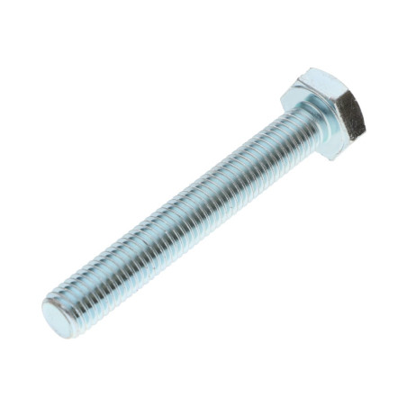 1 x Metalliruuvit Kuusiopää TH M16X80 Luokka 10.9 Sinkitty teräs