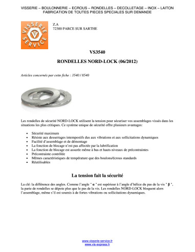 1 x Aluslevy NORD-LOCK ® Raakateräs DELTA...