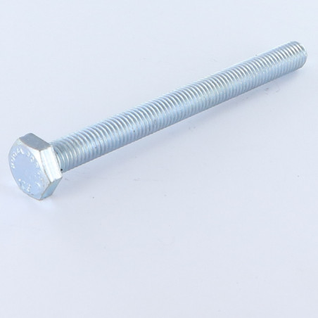 1 x Metalliruuvit Kuusiopää TH M20X140 Luokka 10.9 Sinkitty teräs