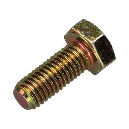 1 x Metalliruuvit Kuusiopää TH M8X12 Luokka 8.8 Dikromattu