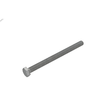 1 x Metalliruuvit Kuusiopää TH M8X100 Luokka 6.8 Raakateräs Géomet 500A
