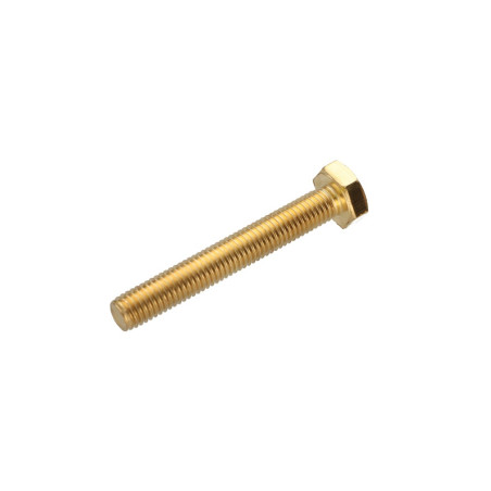 1 x Metalliruuvit Messinki Kuusiopää TH M12X70