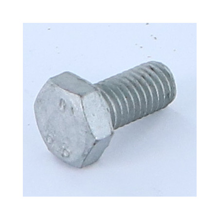 1 x Metalliruuvit Kuusiopää TH M10X25 Luokka 6.8 Raakateräs Géomet 500B