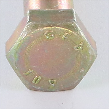 1 x "Pultin runko Kuusiopää TH M16X130 Luokka 10.9 Dikromattu