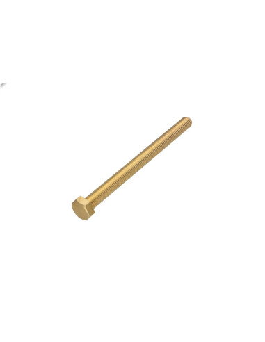 1 x Metalliruuvit Messinki Kuusiopää TH M8X100
