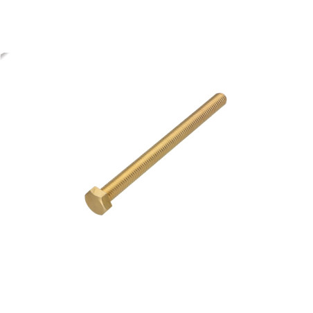 1 x Metalliruuvit Messinki Kuusiopää TH M8X100