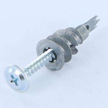 1 x Metalliankkuri Itseporautuva ruuvi RAWLPLUG 13X31 Seuraavan kanssa: Ruuvi