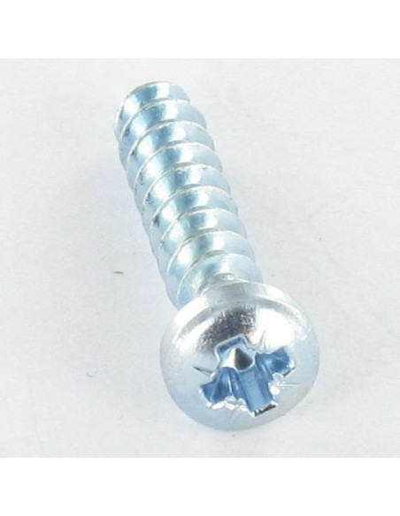 1 x Ruuvi PVC Kupumainen lieriöpää Pozi PZ10 3,5 x 8 Kierre 30 ASTETTA Sinkitty teräs