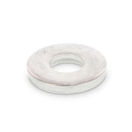 1 x Aluslevy Paksu 10,5 x 25 x 4 Ruostumaton teräs A2