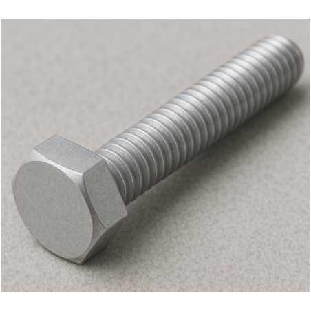1 x Metalliruuvit Kuusiopää TH M10X30 Alumiini