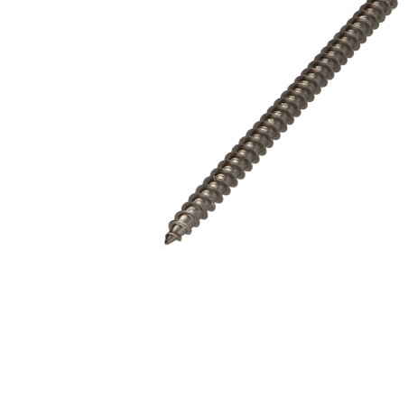 1 x Puuruuvi Ruostumaton teräs A2 Pyöreä pää Pozi 6x100