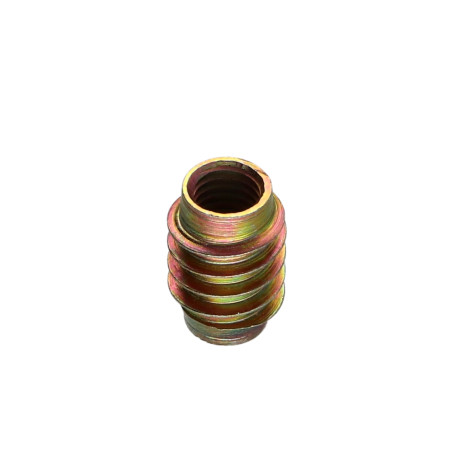 1 x Insertti Ei halkaistu Dikromattu M8 13X20