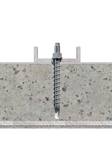 1 x Betoniruuvi Kaksois Kierteytys TORX T5...