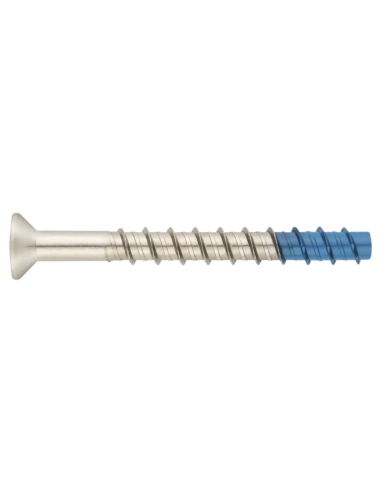 1 x Betoniruuvi uppokantainen TORX T45 8x60...
