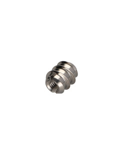 Insertti Kierteytetty Puu 12X15 M6 Ruostumaton teräs A2